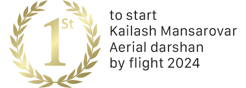 1st to start Kailash Mansarovar Aerial darshan by flight 2024