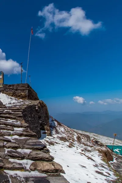 Tungnath Chandrashila with Vairagi