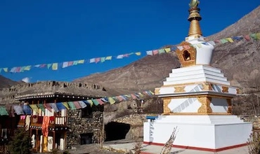 Muktinath Dham with Kailash Aerial