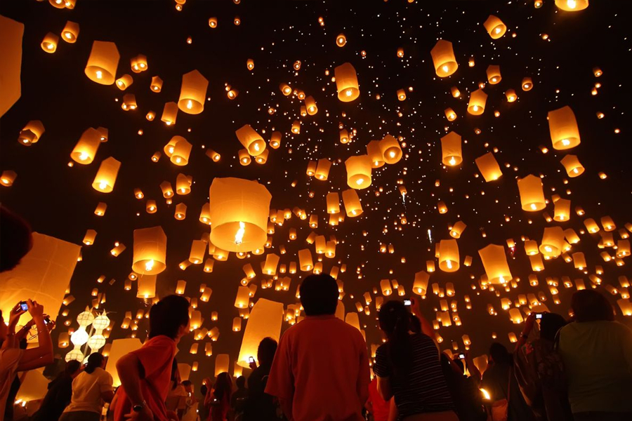 Udaipur lantern festival