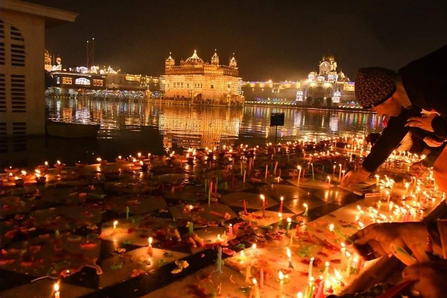Golden Temple Amritsar Diwali