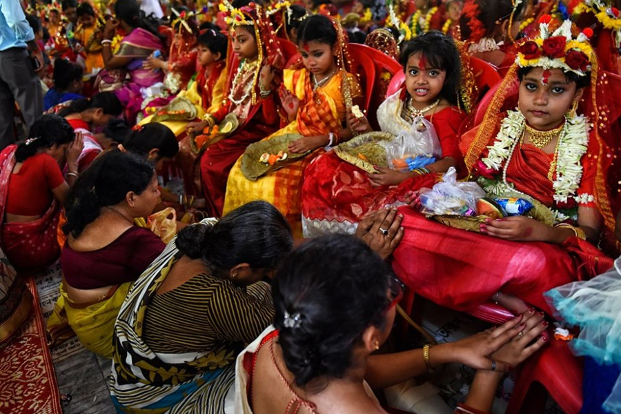 Kanjak Puja