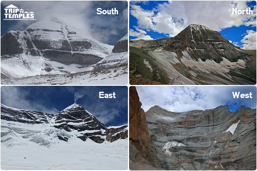 The Four Faces Of Mount Kailash & Its Spiritual Significance