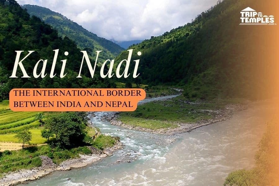 Kali Nadi: The International border between India and Nepal Kali Nadi: The International border between India and Nepal