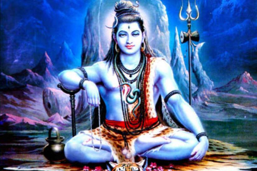 Shiva Sits-on-Tiger-Skin