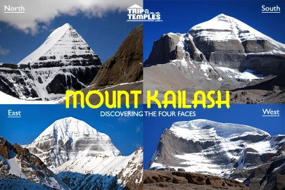 Discovering The Four Iconic Faces Of Mount Kailash 