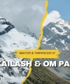 Weather and Temperature of Adi Kailash and Om Parvat: Exploring the Seasonal Variation of Temperature at Adi Kailash & Om Parvat