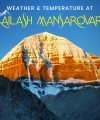 Weather And Temperature At Kailash Mansarovar