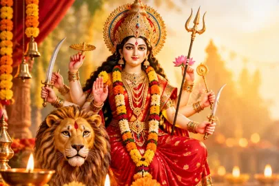 Nine Colors, Bhog, Mantras, and the Significance of Maa Durga's Nine Forms for Navratri 2026 Nine Colors, Bhog, Mantras, and the Significance of Maa Durga's Nine Forms for Navratri 2026