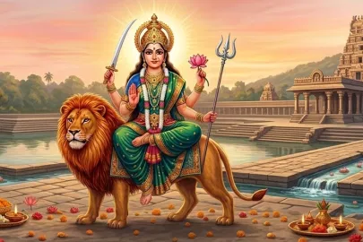 माँ कात्यायनी पूजा विधि: चैत्र नवरात्रि के छठे दिन का महत्व, कथा और संपूर्ण पूजन मार्गदर्शिका माँ कात्यायनी पूजा विधि: चैत्र नवरात्रि के छठे दिन का महत्व, कथा और संपूर्ण पूजन मार्गदर्शिका