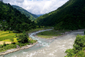 Kali Nadi: The International border between India and Nepal