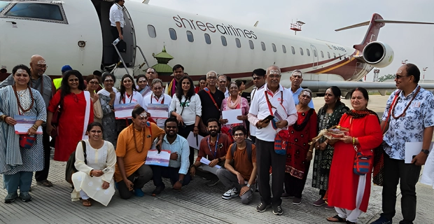 Nepal: New flight is run for darshan of Kailash Mansarovar at 27,000 feet