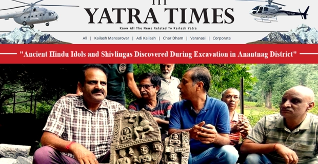 Archaeological Excavation Reveals Artifacts, Ancient Hindu Idols, Shivlingas Linked to the Historic Karkoota dynasty in Anantnag Archaeological Excavation Reveals Artifacts, Ancient Hindu Idols, Shivlingas Linked to the Historic Karkoota dynasty in Anantnag