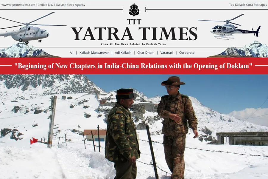 Doklam Set to Open as a Battlefield Tourist Destination in September 2025 After Eight-Year Closure Following India-China Standoff 