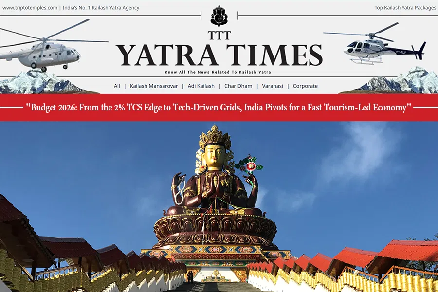 Budget 2026: India Pivots to ‘Tourism-Led Economy’ with Digital Grids, TCS Slashed to 2%, and 7 High-Speed Rail Corridor Connections Budget 2026: India Pivots to ‘Tourism-Led Economy’ with Digital Grids, TCS Slashed to 2%, and 7 High-Speed Rail Corridor Connections
