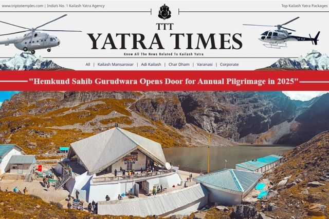 Uttarakhand CM Dhami flags off Hemkund Sahib Yatra 2025 on Sunday, 25th of May