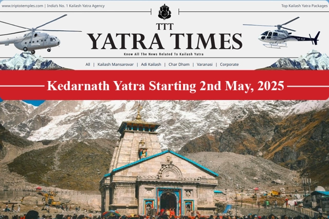 Baba Kedar is on the way to Kedarnath from Ukhimath, as the Kedarnath Temple opens on 2nd May, 2025 