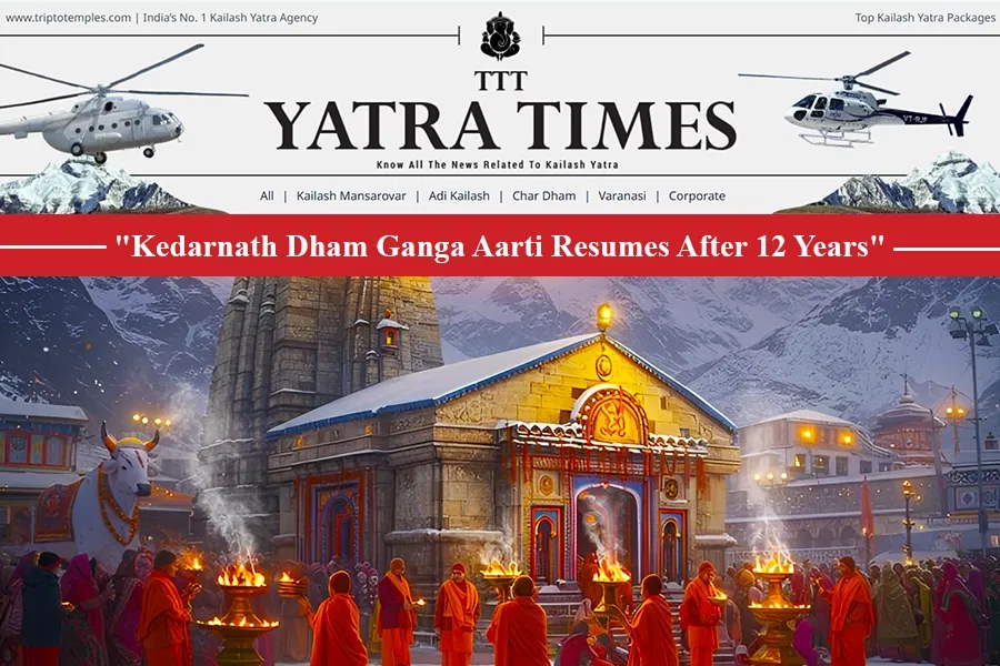 Sacred Ganga Aarti Resumes at Kedarnath After 12-Year Hiatus Following 2013 Disaster