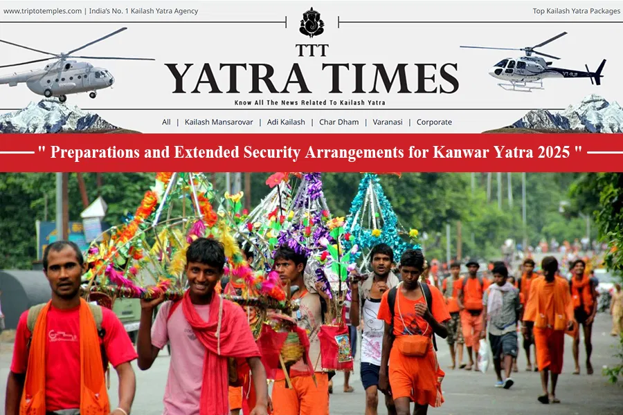 UP Govt. Carries Out Major Security Measures For the Smooth Conduct of the Kanwar Yatra With School Closure & Female Police Personnel Deployment
