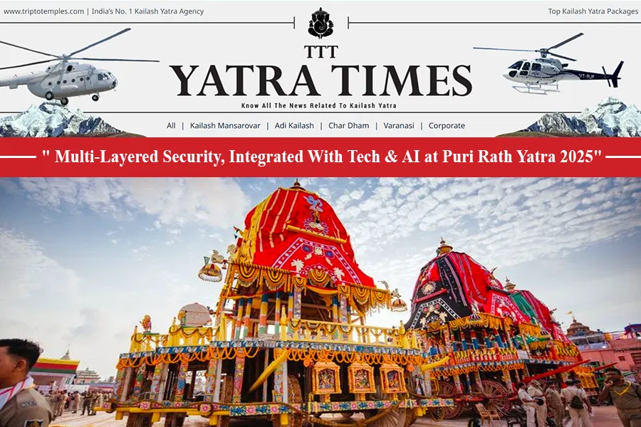 Puri Rath Yatra 2025: AI Integration, NSG Snipers, & Advanced Surveillance will be Added to Fest’s Security