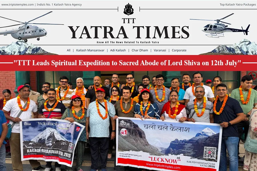 Finally!!! Our First Batch of Kailash Mansarovar Yatra 2025 Departs from Lucknow Today Finally!!! Our First Batch of Kailash Mansarovar Yatra 2025 Departs from Lucknow Today