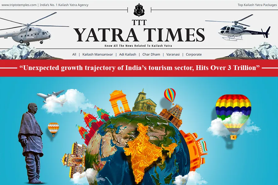 Indian Tourism Sector Breaks All Records of Growth, International Spending Surpasses Pre-Pandemic Levels Indian Tourism Sector Breaks All Records of Growth, International Spending Surpasses Pre-Pandemic Levels