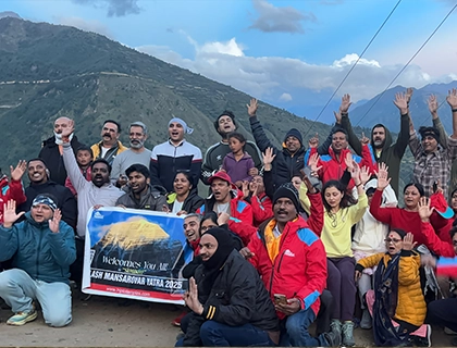 Group of Kailash Yatri