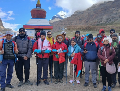 Yatri at Yam Dwar Yatri at Yam Dwar