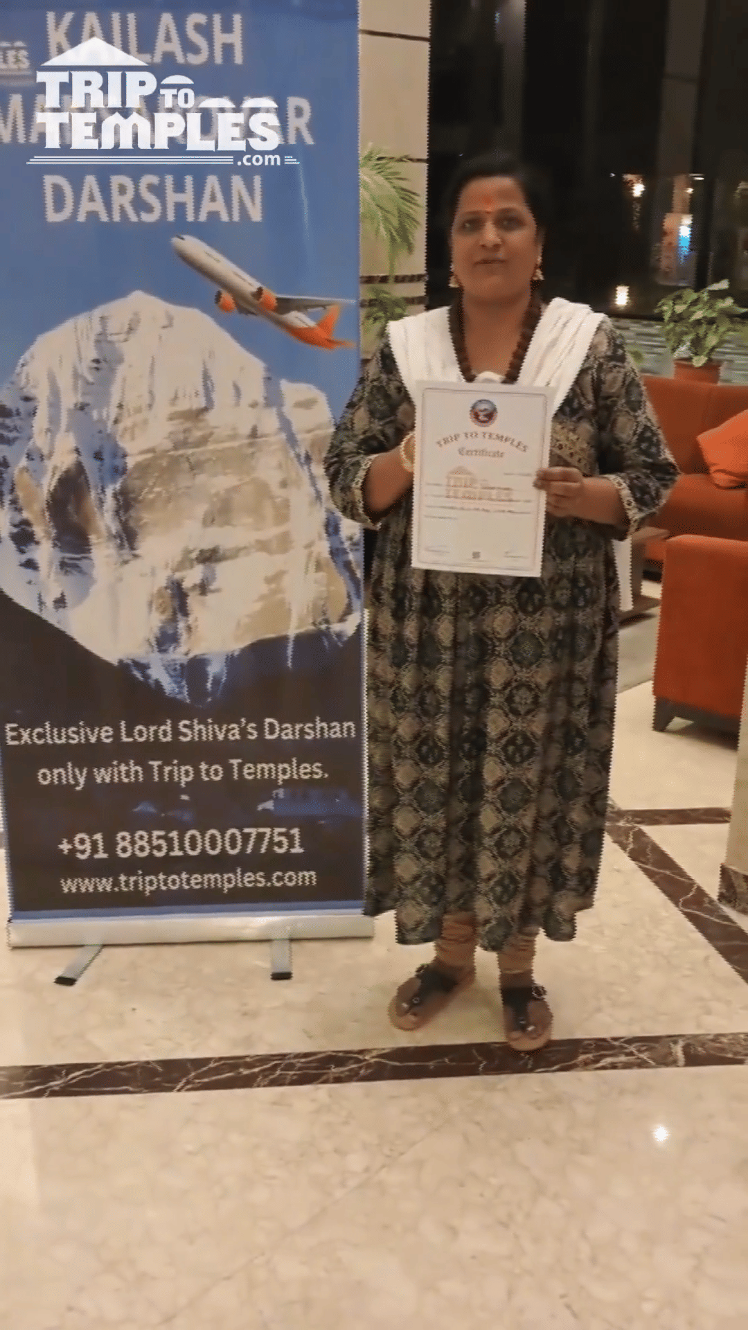 A Marathi Bhakta Experienced best Kailash Marsarovar Aerial Darshan with Us