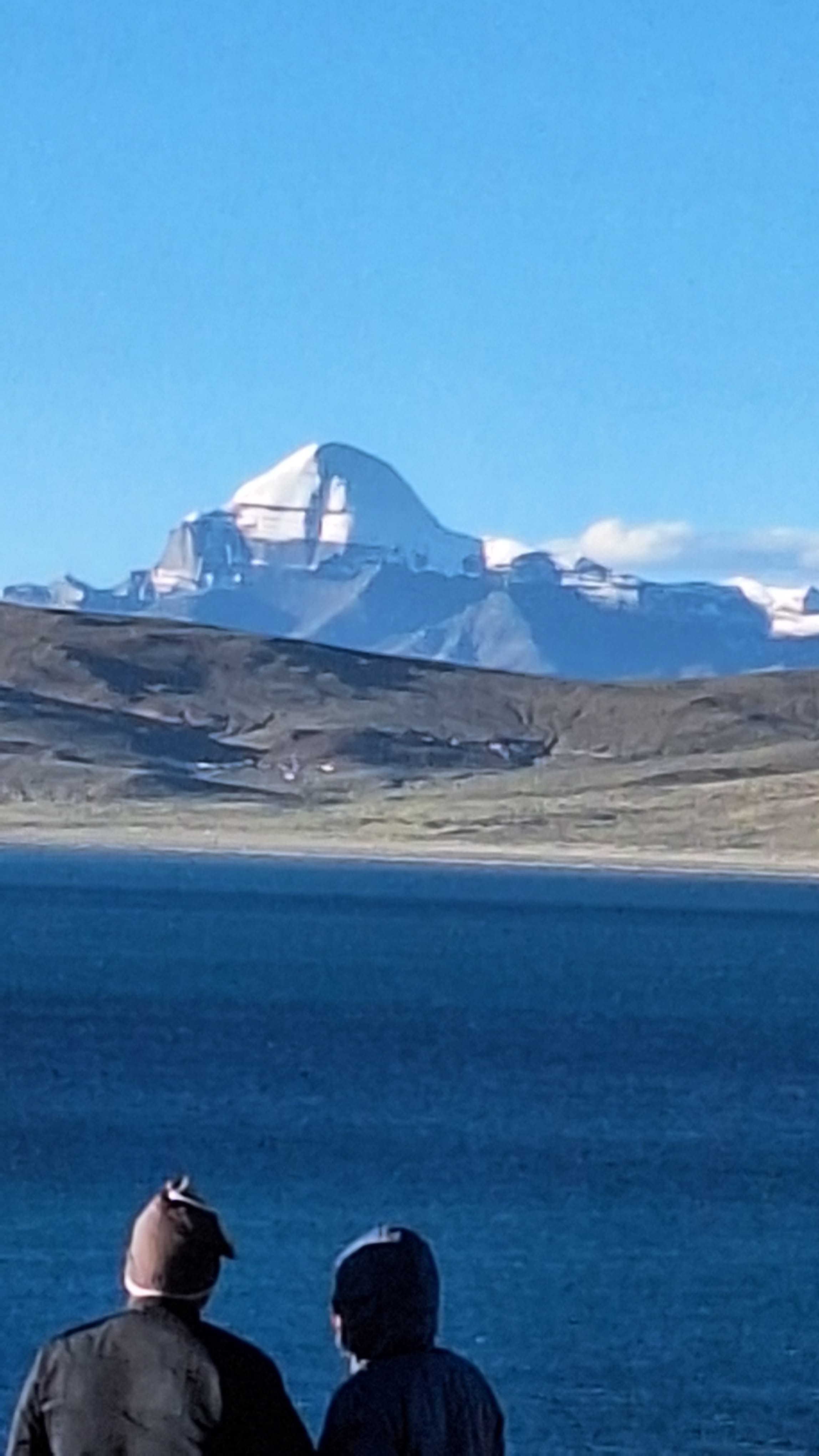 Pilgrims Witness Divine Kailash Majesty