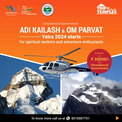 Adi Kailash and Om Parvat Yatra 2024 Started