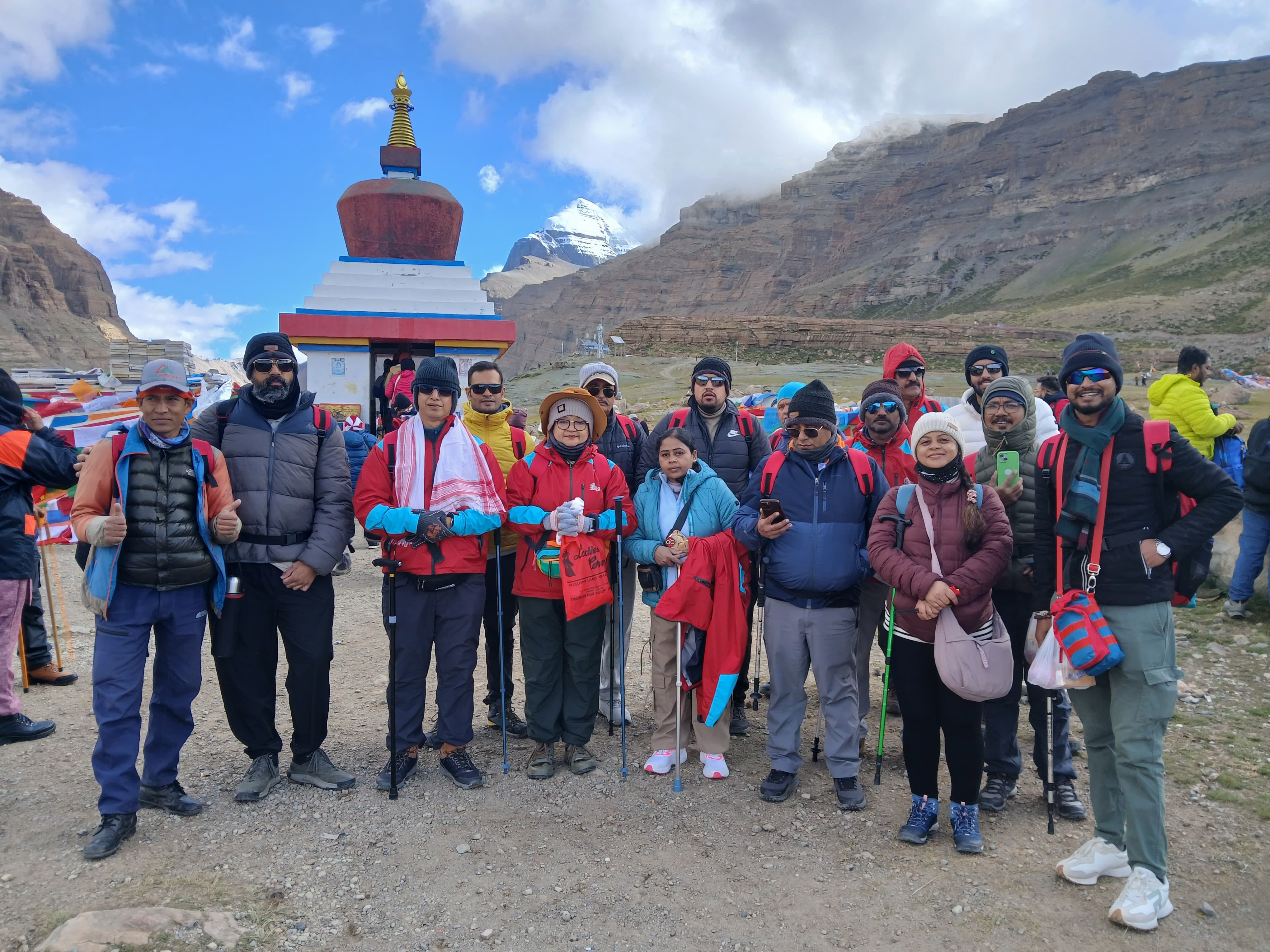Pilgrims Seeking Blessings At Yamdwar